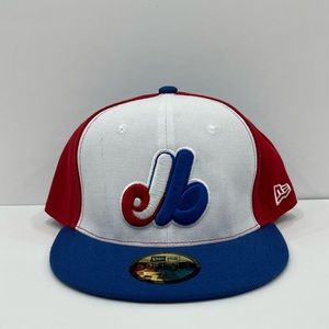 Vintage Montreal Expos New Era fitted hat